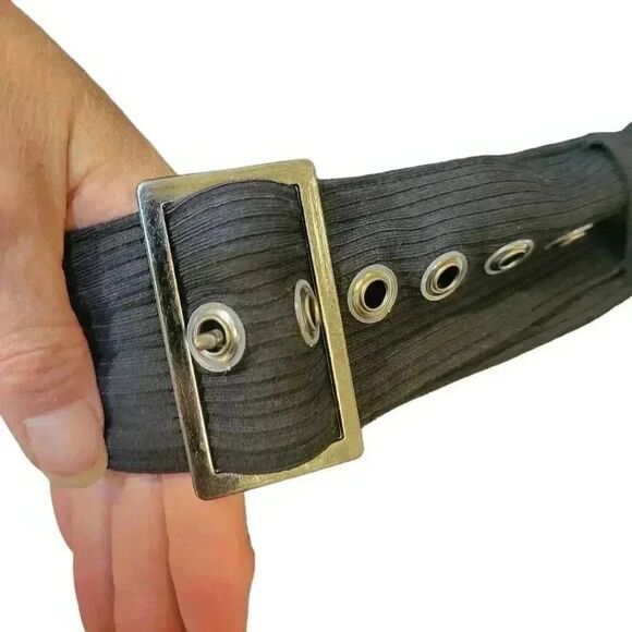 Simply Vera Wang Women's Black Poly/Rayon/Spandex Ribbed Knit Mock Neck A-Line L - Picture 5 of 14